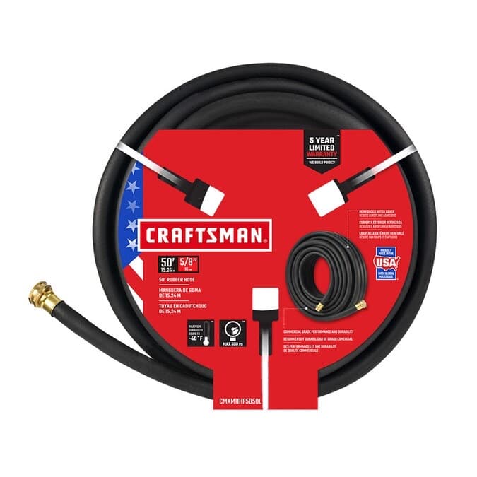 Craftsman Premium Rubber Garden Hose