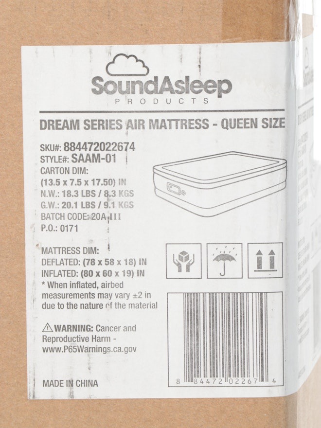 SoundAsleep Dream Series Air Mattress (Queen)