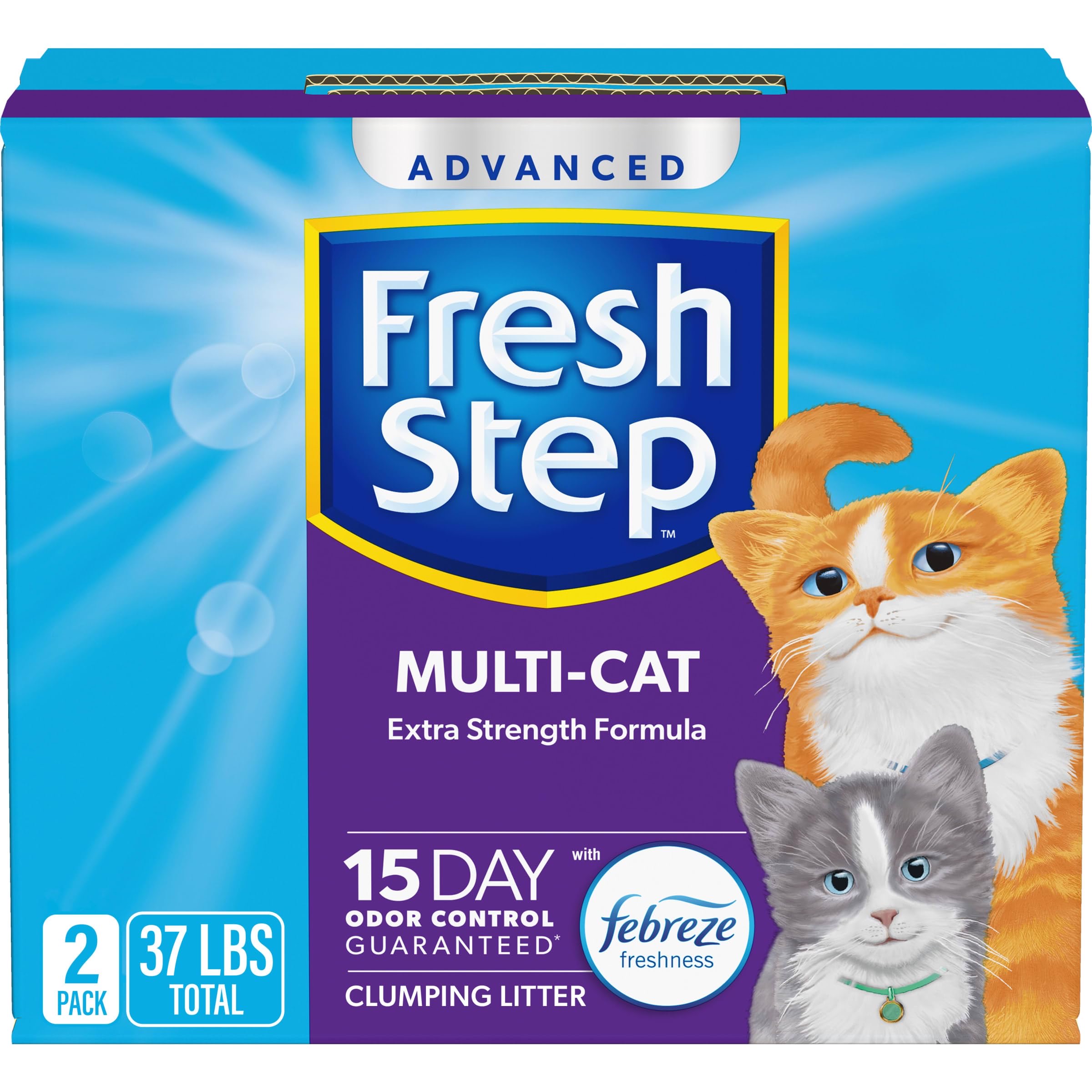 Fresh Step Advanced Multi-Cat Clumping Litter