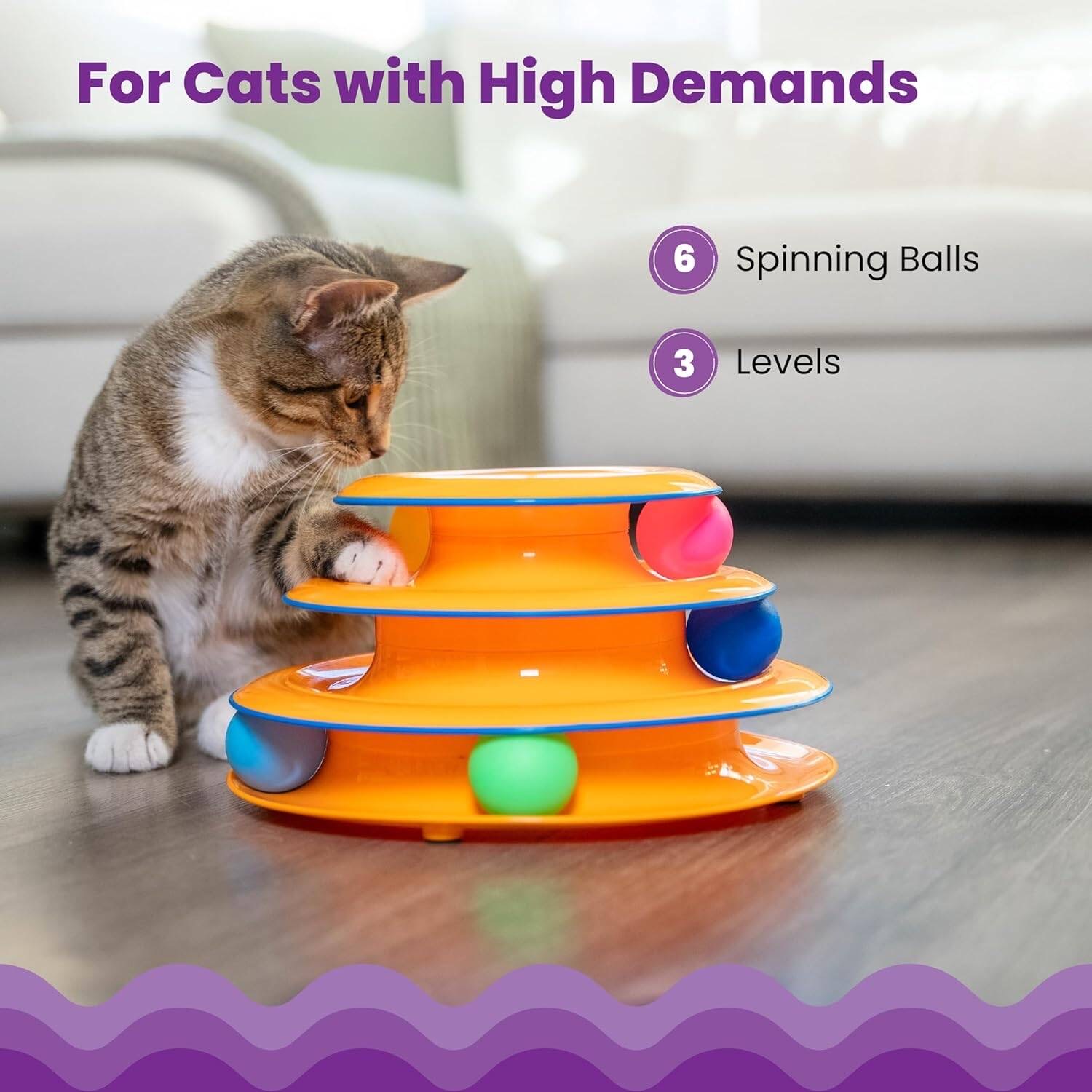 Petstages Tower of Tracks Cat Toy