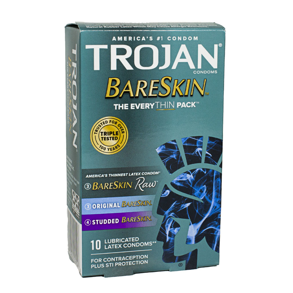 Trojan Bareskin Lubricated Condoms