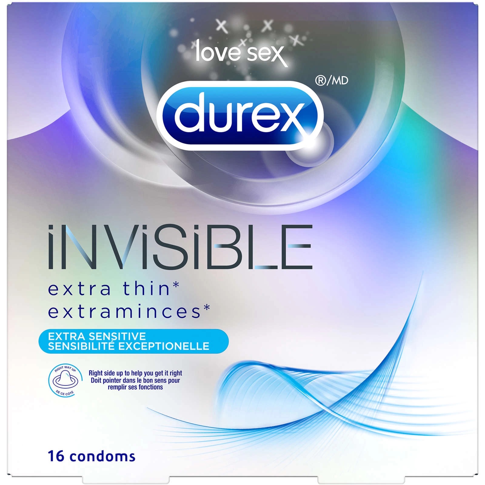Durex Invisible Extra Sensitive Condoms