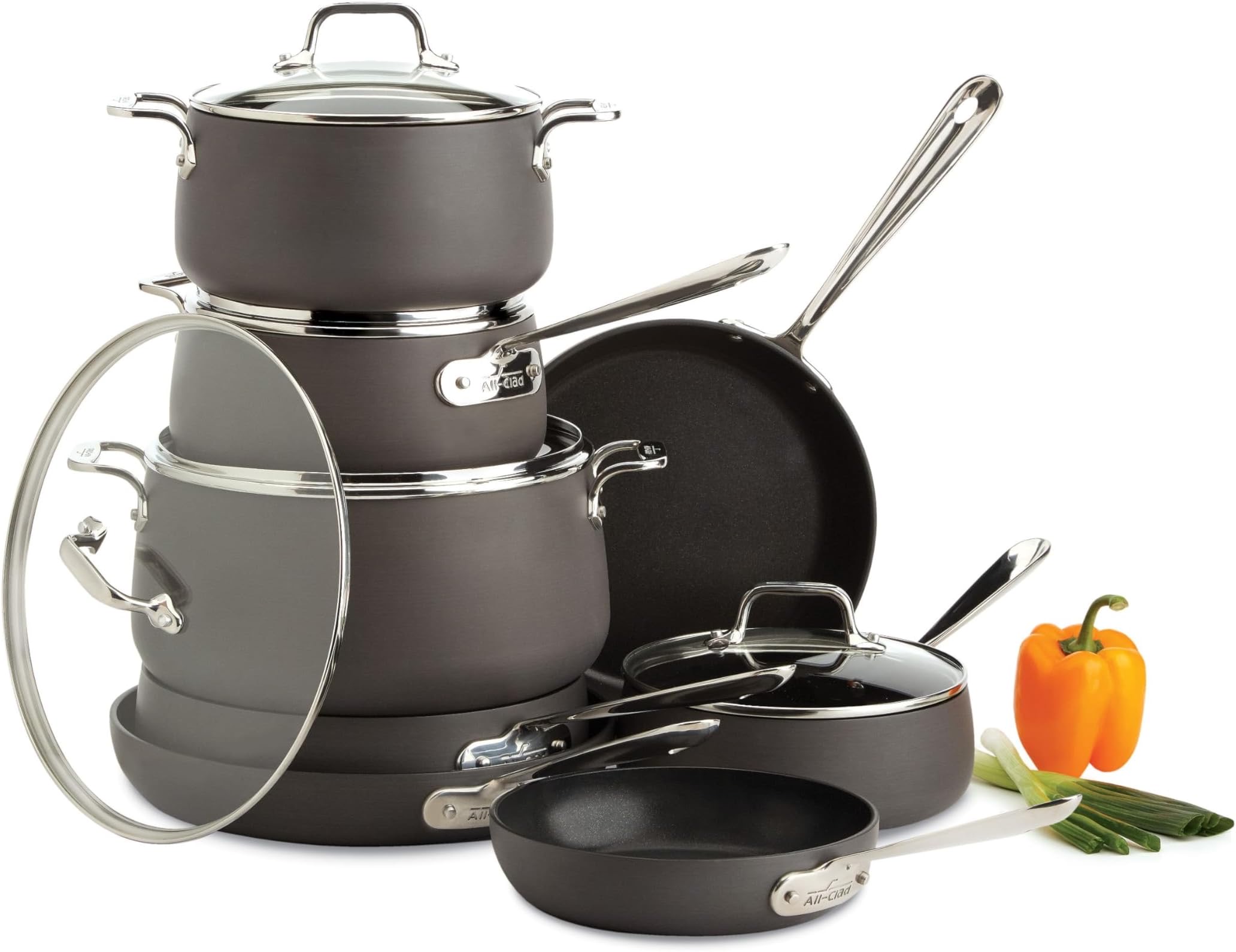 Calphalon Premier Hard-Anodized Nonstick 11-Piece Set