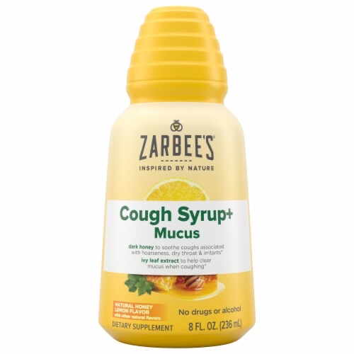 Zarbee's Naturals Cough + Mucus Syrup (Adults)