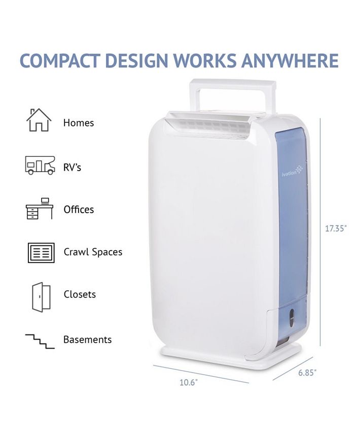 Ivation 13-Pint Desiccant Dehumidifier