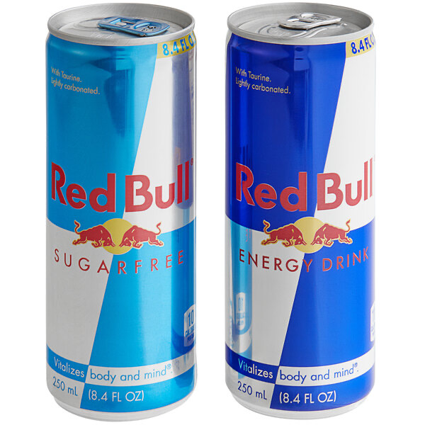 Red Bull Energy Drink (Sugar-Free and Original)