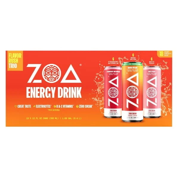 ZOA Zero Sugar Energy Drink