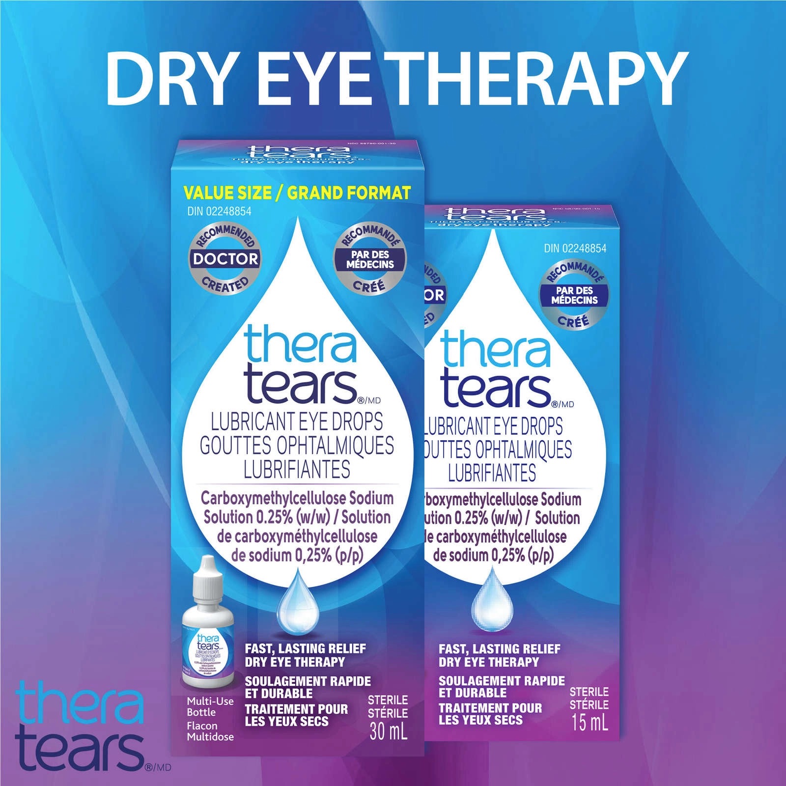 TheraTears Dry Eye Therapy Lubricant Eye Drops