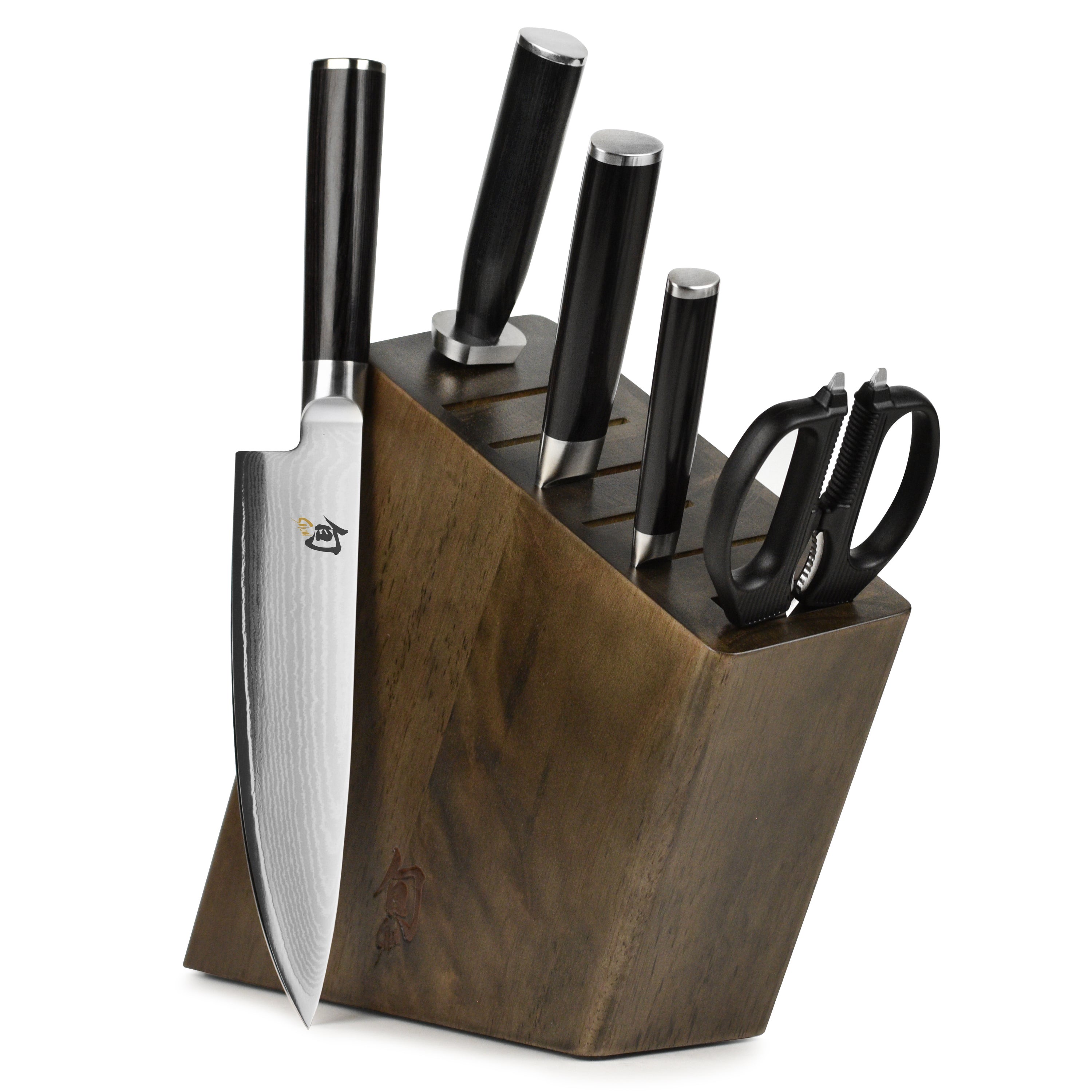 Shun Classic 6-Piece Slim Knife Block Set