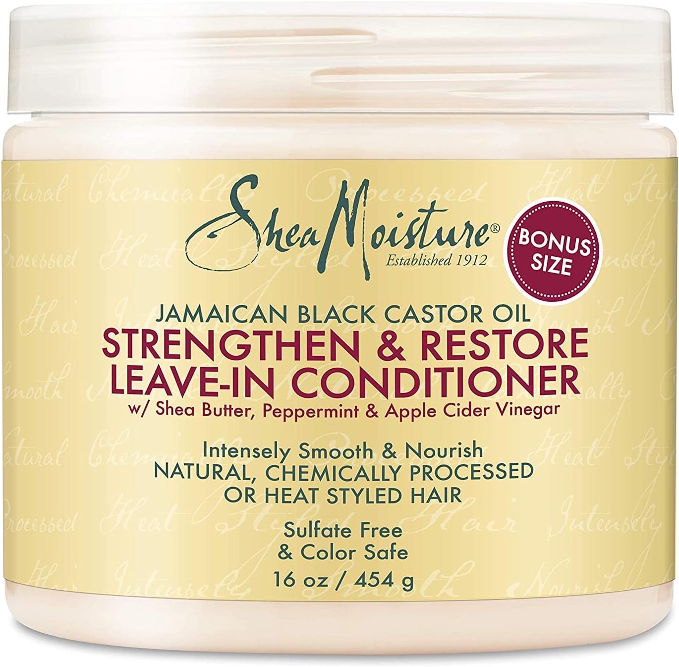 SheaMoisture Jamaican Black Castor Oil Strengthen & Restore Leave-In