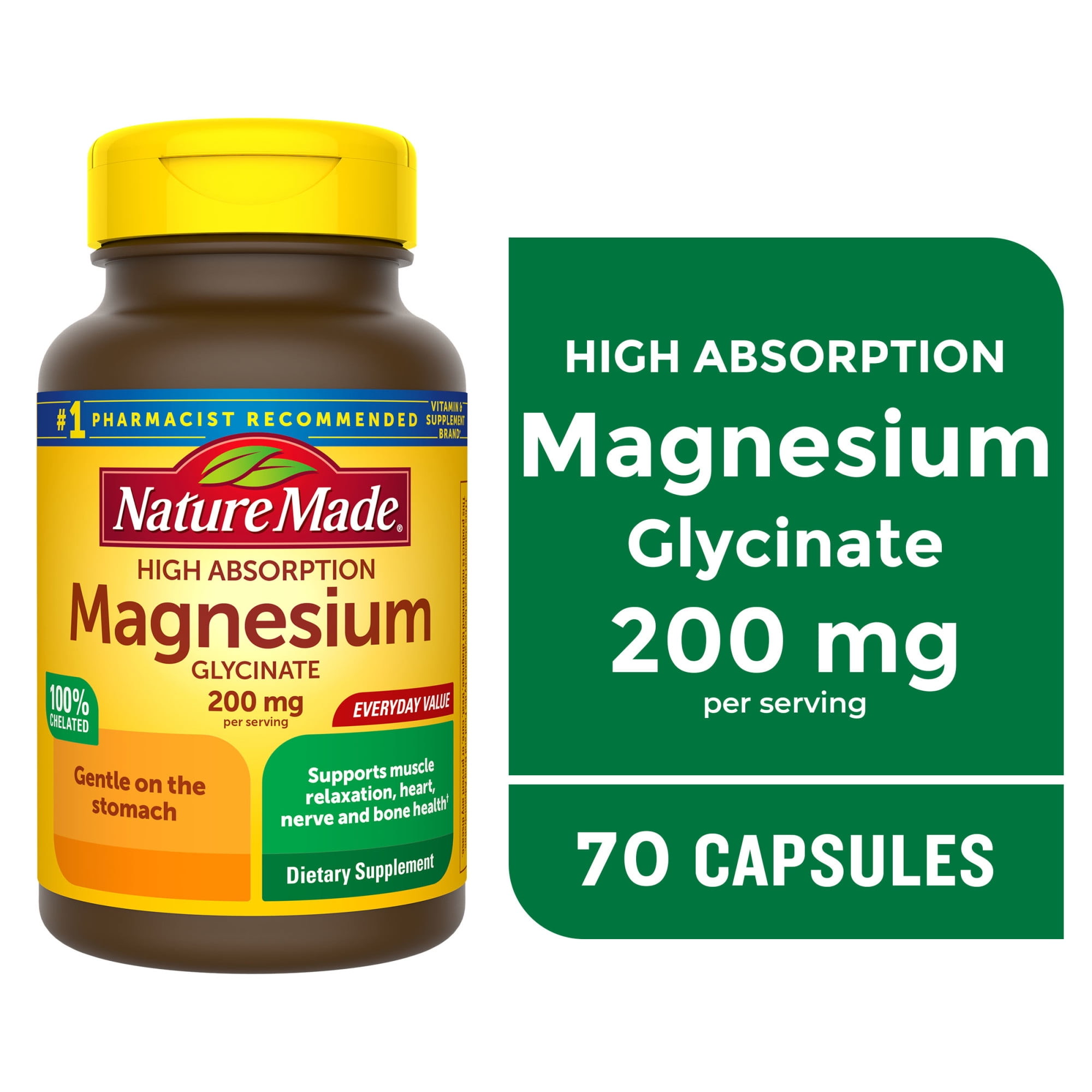 Nature Made Magnesium Glycinate 200mg