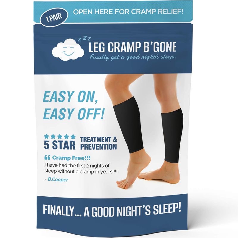 Sleeper Sleeves Nighttime Leg Cramp Relief