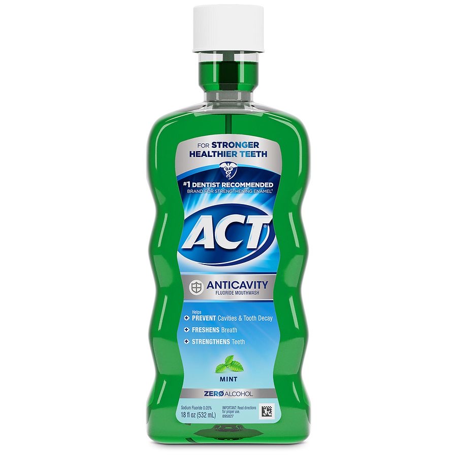ACT Anticavity Fluoride Mouthwash