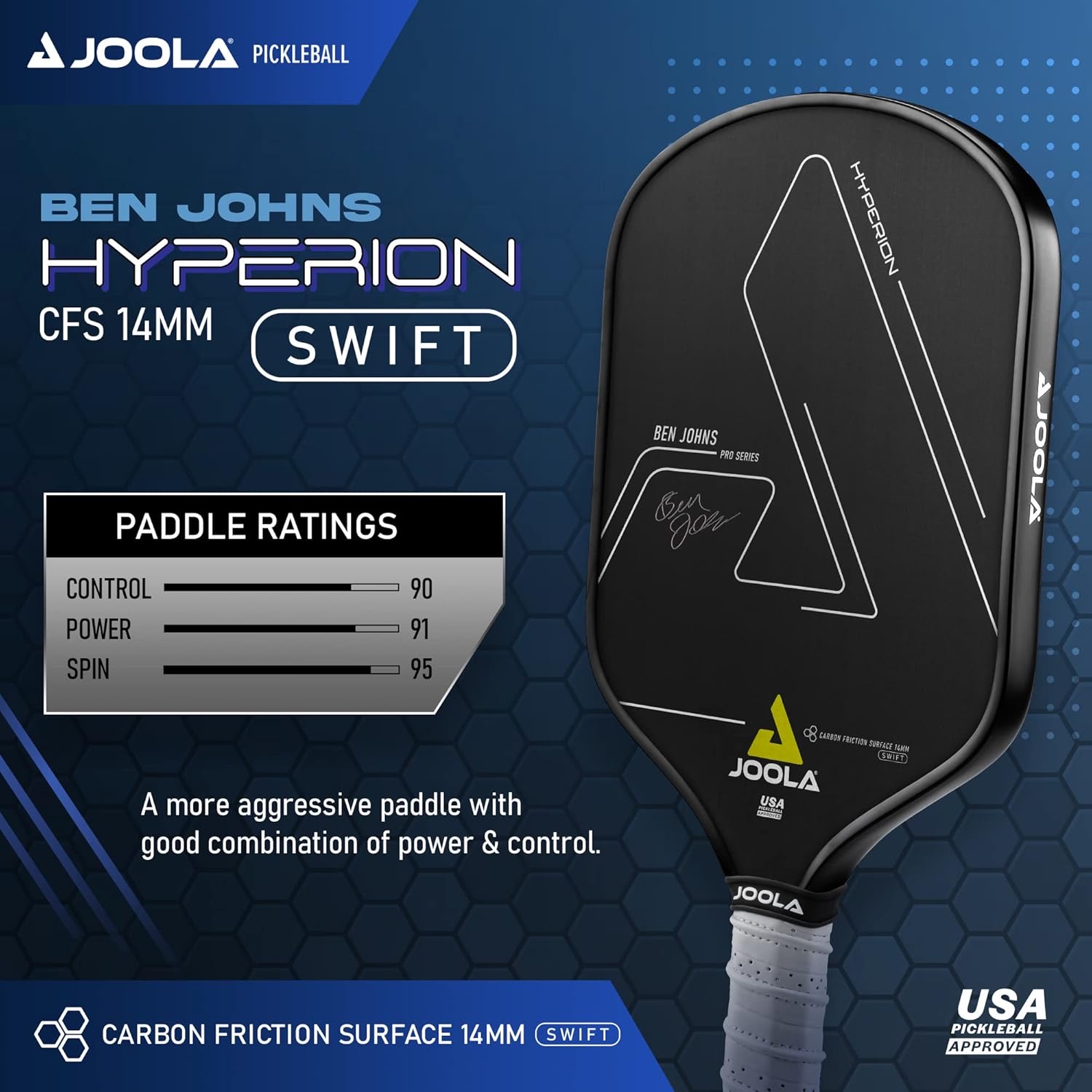 JOOLA Ben Johns Hyperion CFS 16