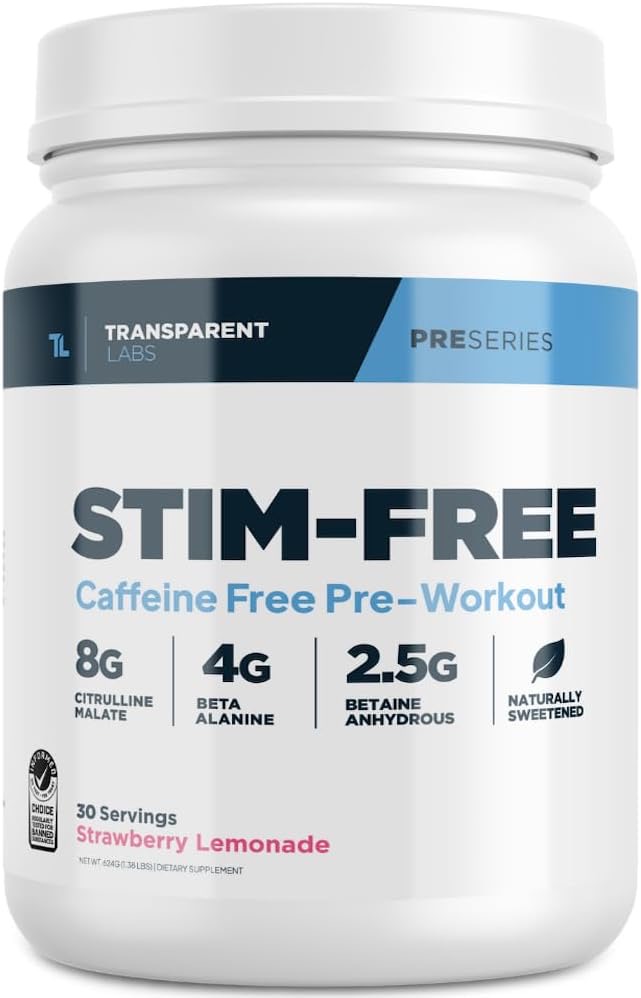 Transparent Labs Stim-Free Pre-Workout