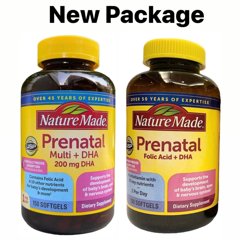 Nature Made Prenatal Multi + DHA