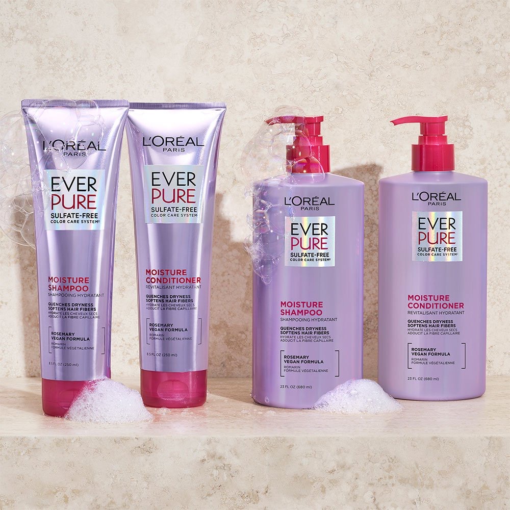 L'Oreal Paris EverPure Moisture Shampoo and Conditioner Set
