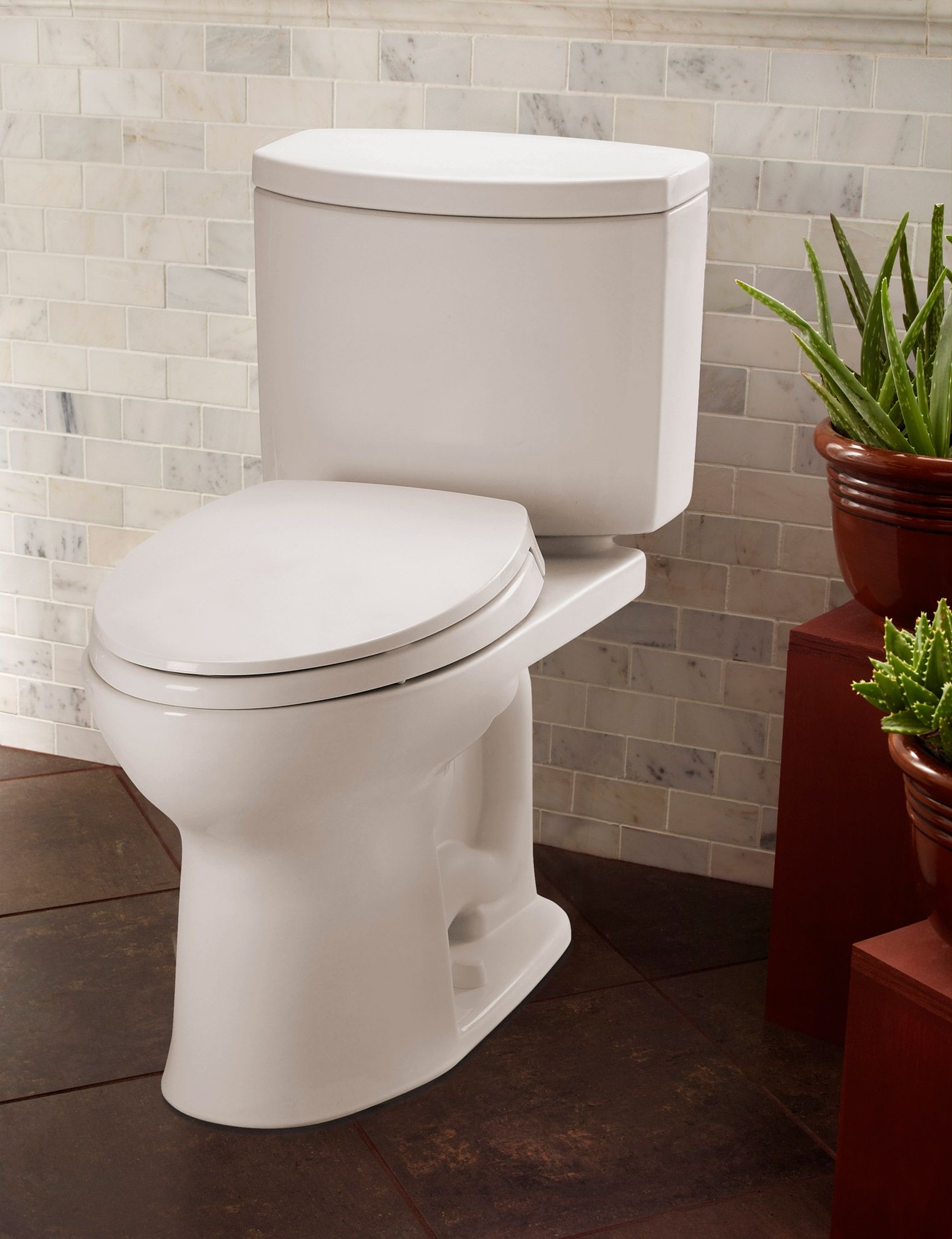 TOTO Drake II Two-Piece Elongated Toilet (CST454CEFG)