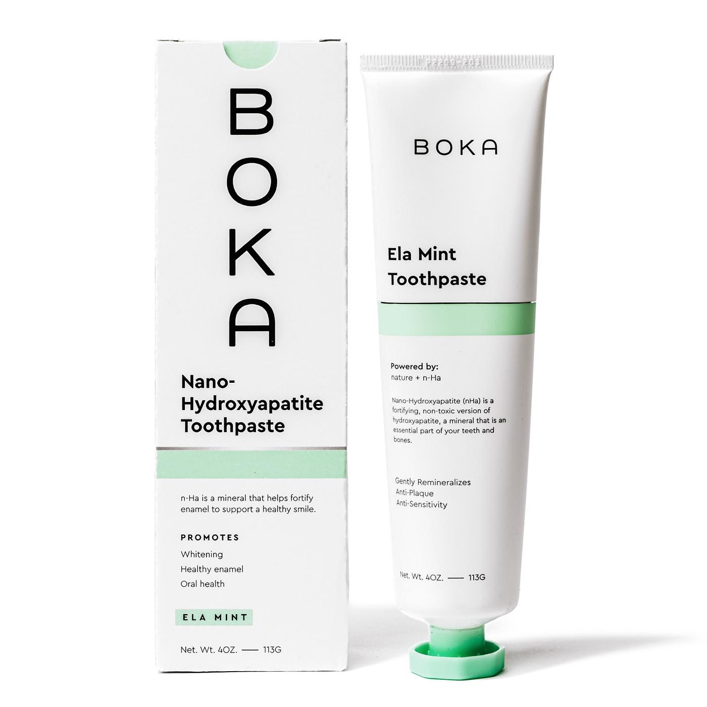 Boka Ela Mint Nano-Hydroxyapatite Toothpaste