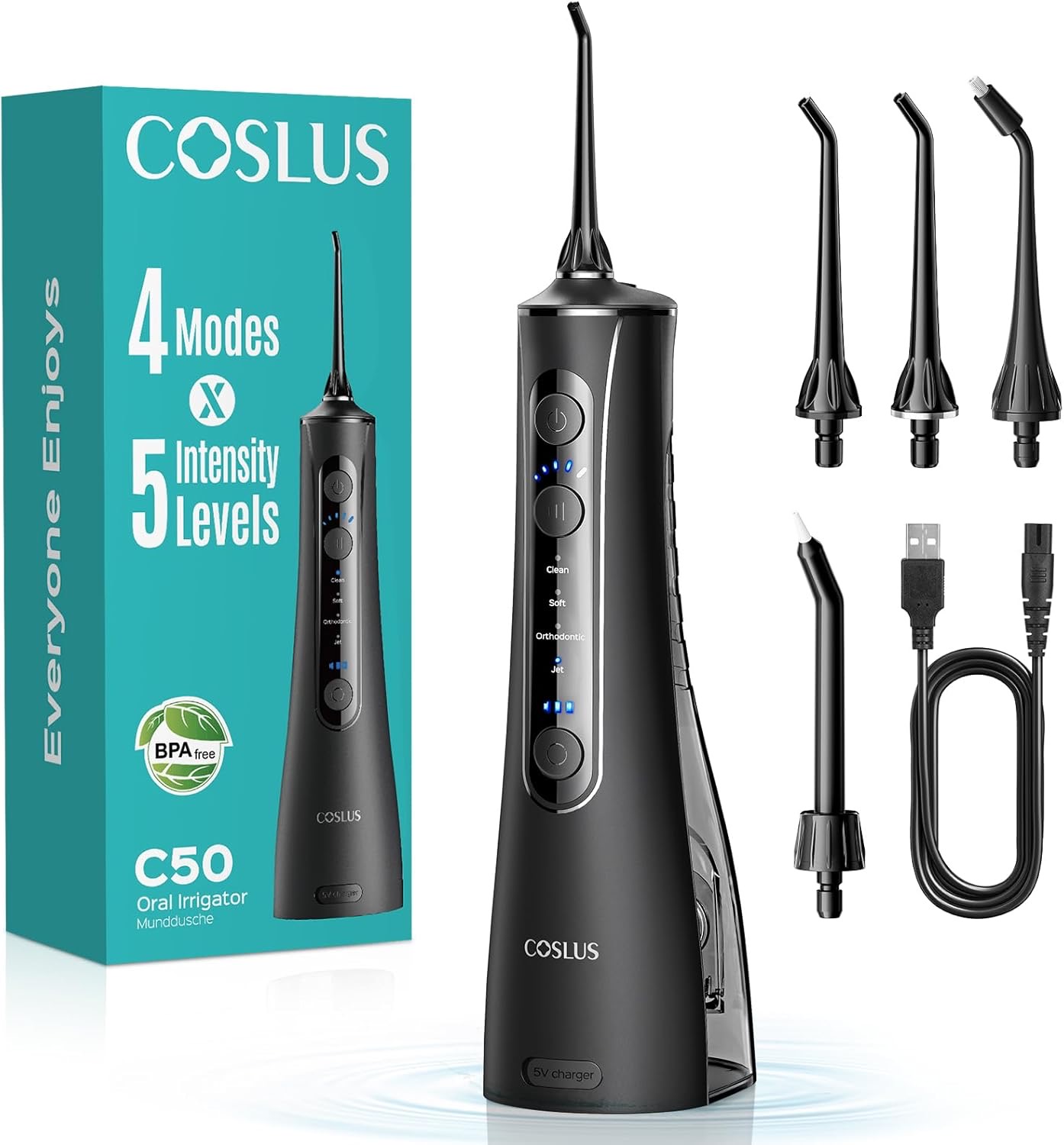 COSLUS Portable Water Dental Flosser