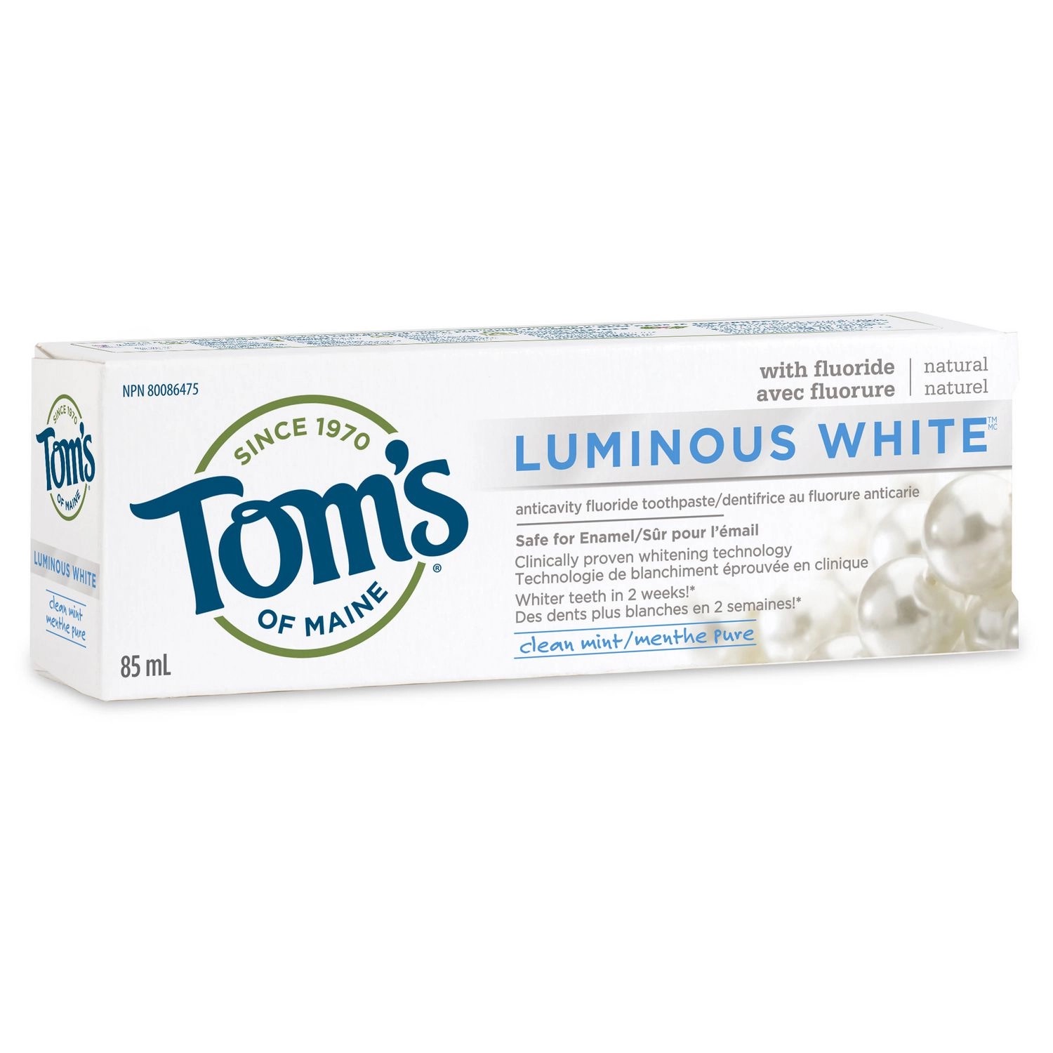 Tom's of Maine Luminous White Toothpaste